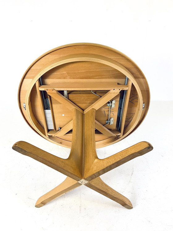 Image 1 of Table à manger extensible vintage années 70