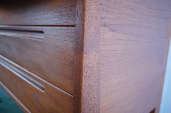 Image 1 of Secrétaire danois vintage Commode Kai Kristiansen Teck