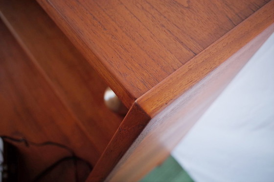 Image 1 of Secrétaire danois vintage Commode Kai Kristiansen Teck