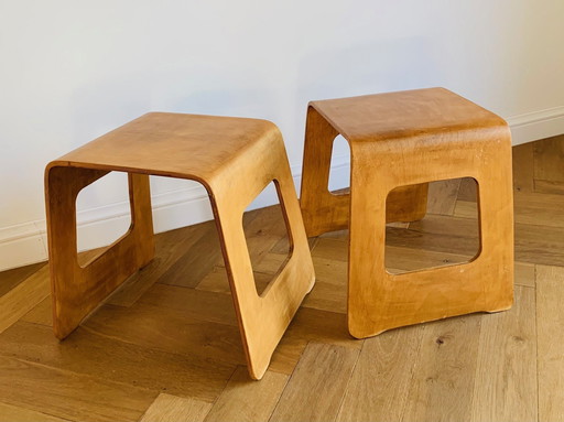 2X Ikea Benjamin Stool Par Lisa Norinder