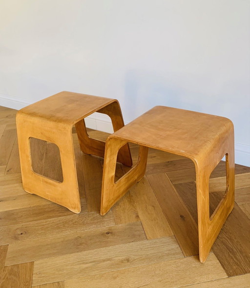 2X Ikea Benjamin Stool Par Lisa Norinder