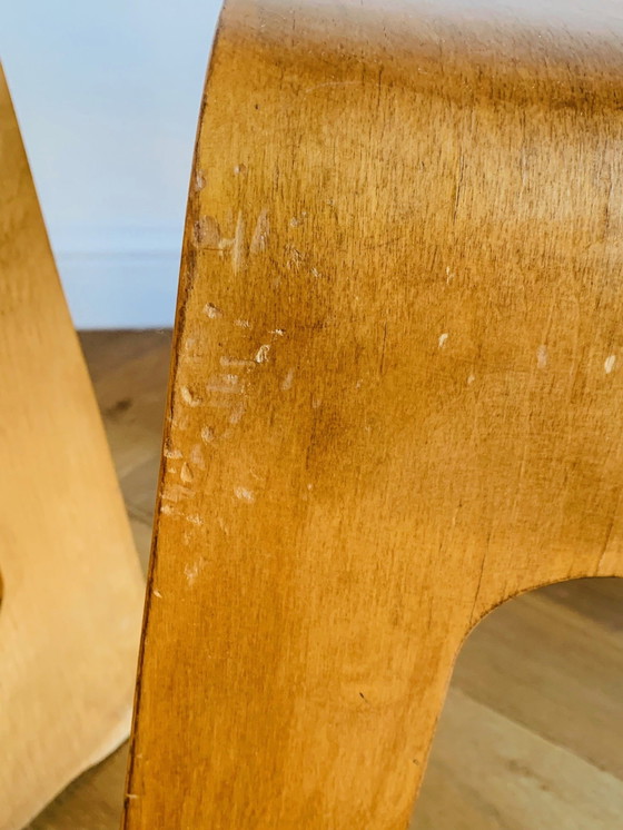 Image 1 of 2X Ikea Benjamin Stool Par Lisa Norinder