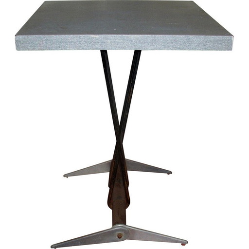 Table de rafraîchissement vintage par Jean Prouvé pour l'aéroclub de Doncourt-les-Conflans
