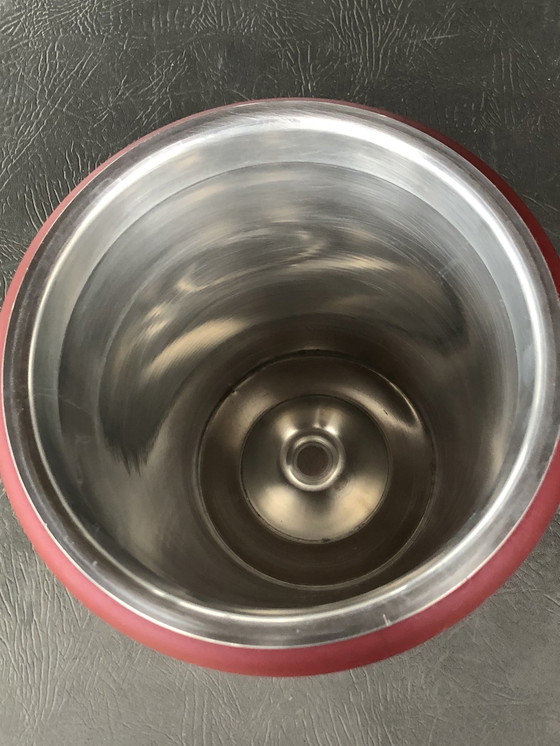 Image 1 of Vintage Franse Aluminium Champagne Ijsemmer - Champagne Mercier