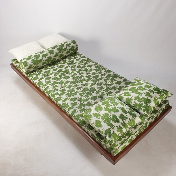 Image 1 of Lit de jour vintage en teck, Pays-Bas 1960