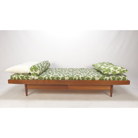 Image 1 of Lit de jour vintage en teck, Pays-Bas 1960