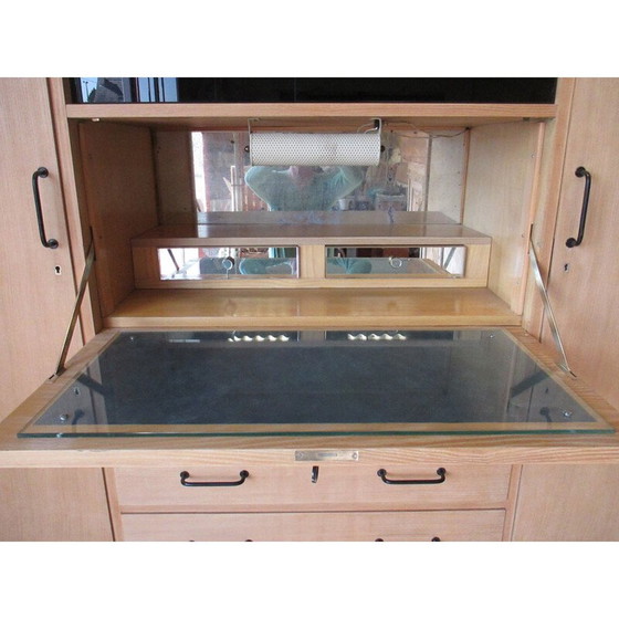 Image 1 of Armoire vintage en frêne de René-Jean Caillette, 1960