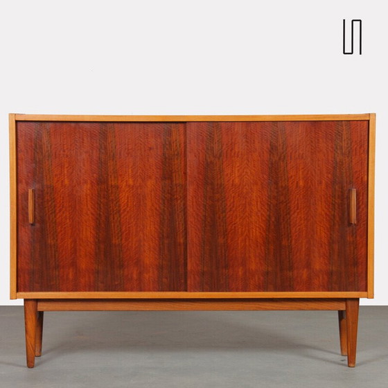 Image 1 of Commode vintage en acajou et noyer, 1960