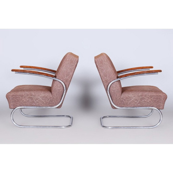 Image 1 of Paire de fauteuils vintage pour Mücke et Melder, Tchécoslovaquie 1930