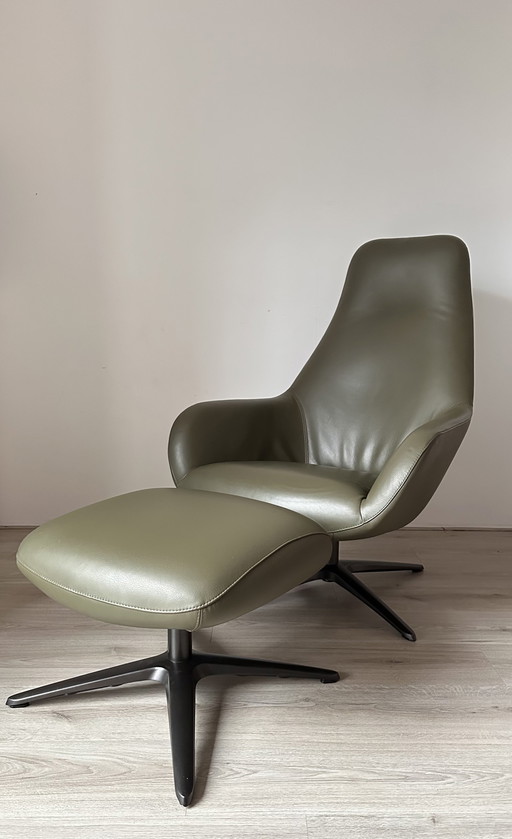 Fauteuil Pode Design avec Hocker