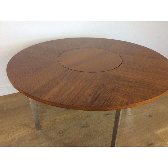 Image 1 of Table de salle à manger vintage en bois de rose par Merrow Associates
