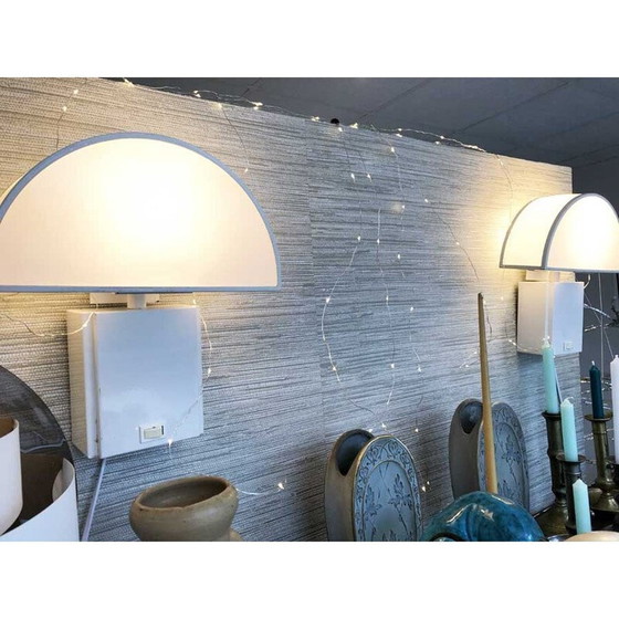 Image 1 of Paire d'appliques vintage modèle Olympus par Harvey Guzzini, 1970