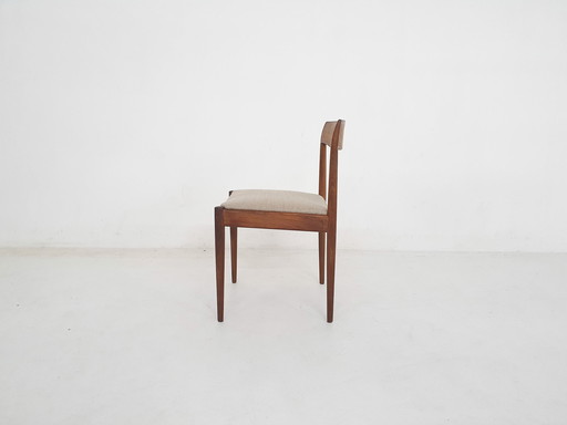 Chaise de salle à manger moderne scandinave en teck, 1960's