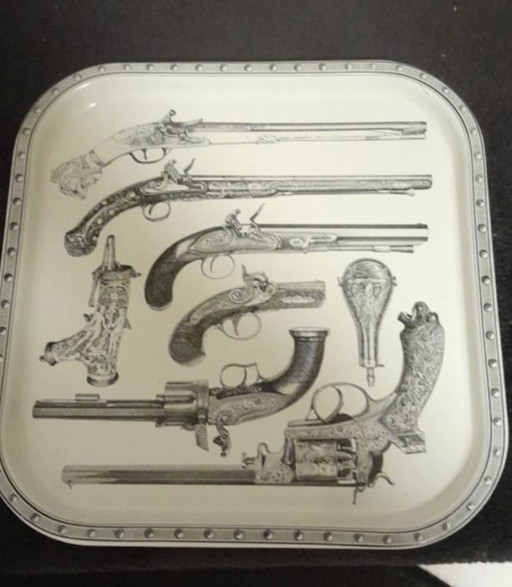 Fornasetti Gun Tray 1960 Italie