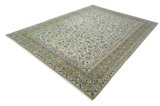 Tapis d'Orient Keshan liège noué à la main - 400 X 292 cm