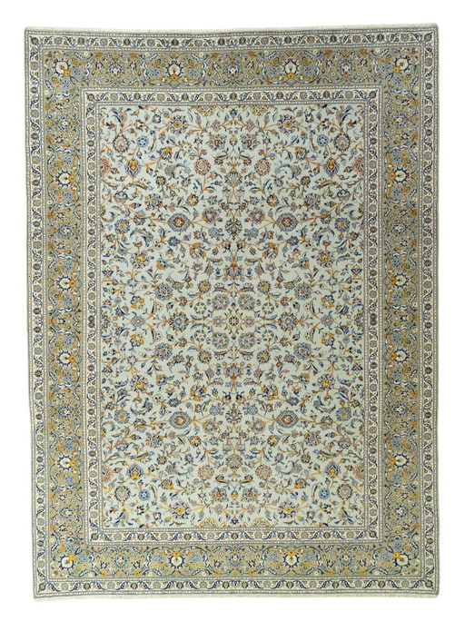 Tapis d'Orient Keshan liège noué à la main - 400 X 292 cm