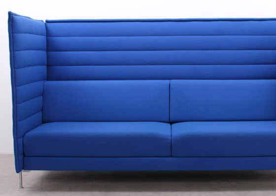 Image 1 of Vitra Alcove Bench Blue