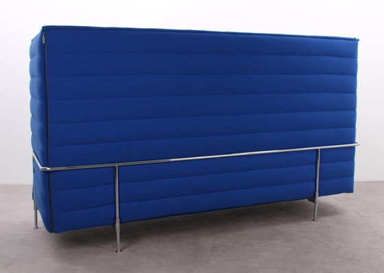 Image 1 of Vitra Alcove Bench Blue