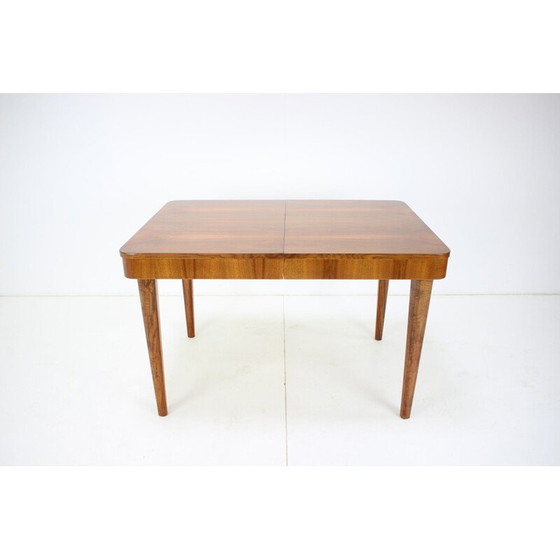 Image 1 of Table de salle à manger extensible du milieu du siècle par Jindřich Halabala pour UP Závody, Tchécoslovaquie 1957