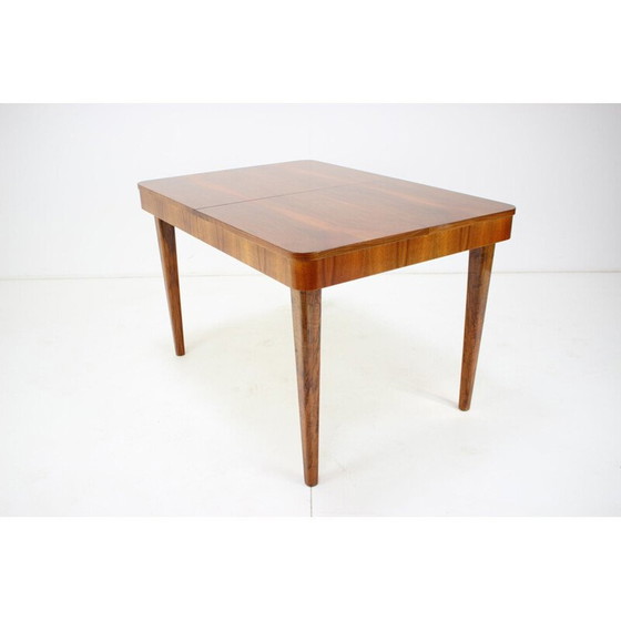 Image 1 of Table de salle à manger extensible du milieu du siècle par Jindřich Halabala pour UP Závody, Tchécoslovaquie 1957