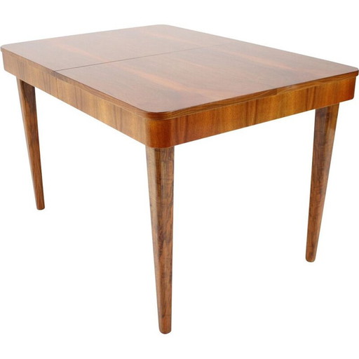 Table de salle à manger extensible du milieu du siècle par Jindřich Halabala pour UP Závody, Tchécoslovaquie 1957