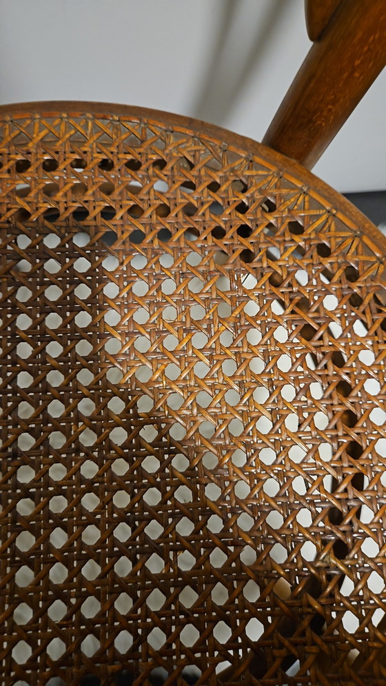 Image 1 of Chaise de bistrot originale Thonet n° 14 - avec cachet