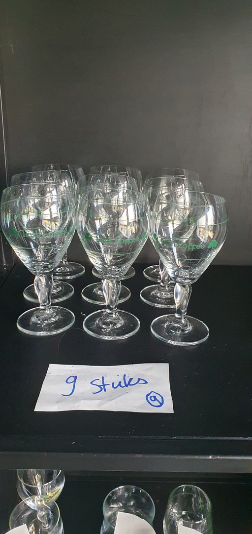 108 X verres à café irlandais en cristal