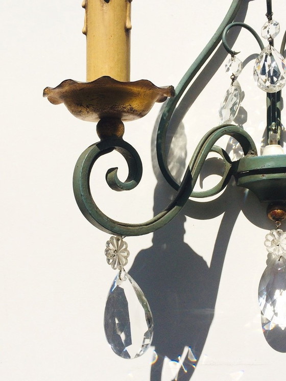 Image 1 of Paire d'appliques vintage 50S style néoclassique