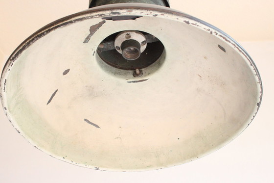 Image 1 of Lampes pendantes industrielles en cuivre, 1930S, lot de 3