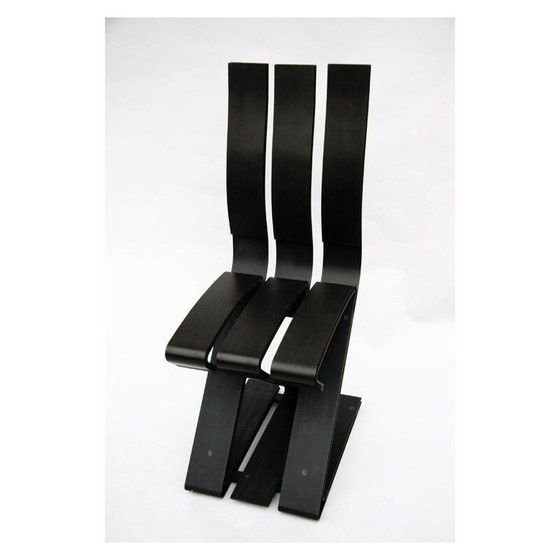 Image 1 of Chaise d'écolier vintage par Ron Arad, 1980