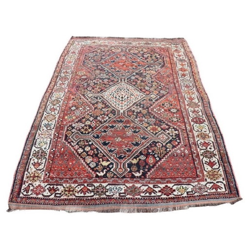 Tapis Shiraz du Moyen Orient 152 Cm X 233 Cm