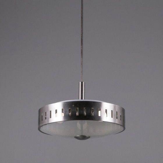 Image 1 of Suspension de lanterne vintage, tchèque 1960