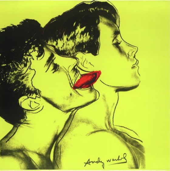 Image 1 of Andy Warhol Giclée Art Print : "Querelle - Dernier film de Fassbinder". Grand format.
