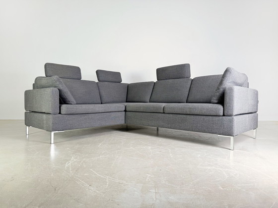 Image 1 of Canapé d'angle Brühl Alba Design Canapé Avec Recamière Gris