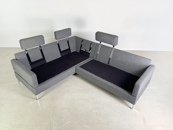 Image 1 of Canapé d'angle Brühl Alba Design Canapé Avec Recamière Gris