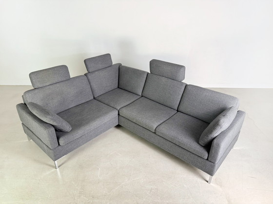 Image 1 of Canapé d'angle Brühl Alba Design Canapé Avec Recamière Gris