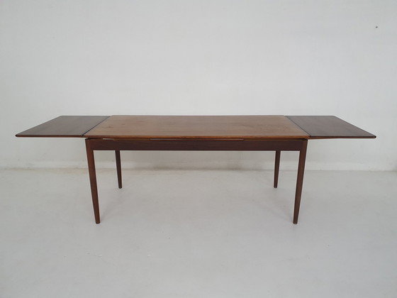 Image 1 of Grande table de salle à manger à rallonge, Pays-Bas, années 1960