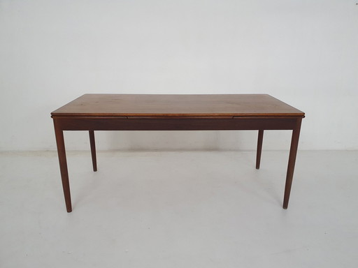 Grande table de salle à manger à rallonge, Pays-Bas, années 1960