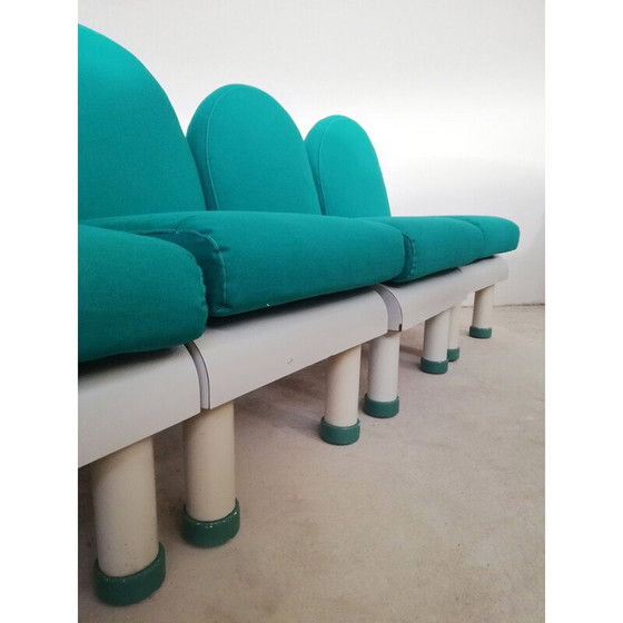 Image 1 of Ensemble de 4 fauteuils italiens vintage, 1980