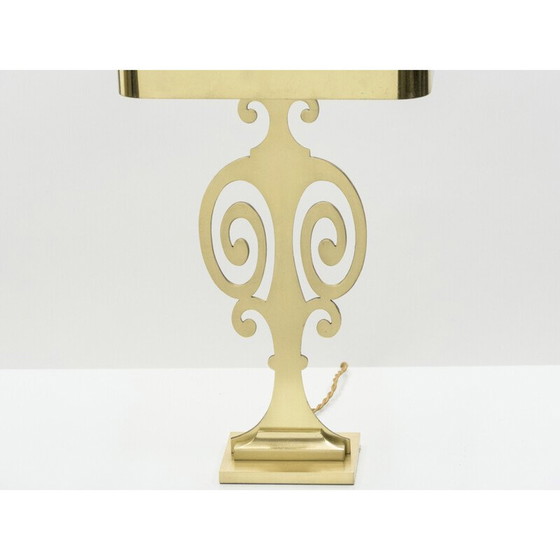 Image 1 of Lampe vintage en laiton pour Maison Charles, 1970