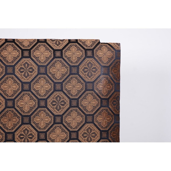 Image 1 of Canapé Biedermeier vintage en noyer et rotin avec tapisserie, Autriche 1820s