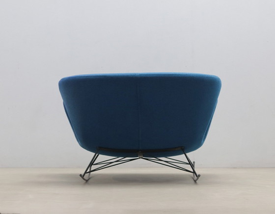 Image 1 of Fauteuil À Bascule Bleu