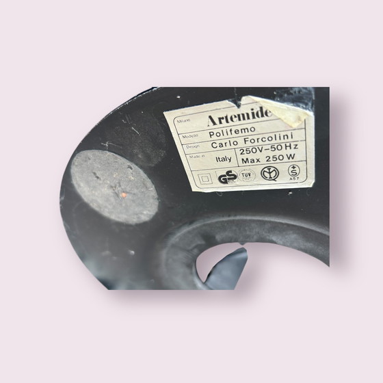 Image 1 of Lampadaire Carlo Forcolini Modèle Polifemo Édition Artemide 1980