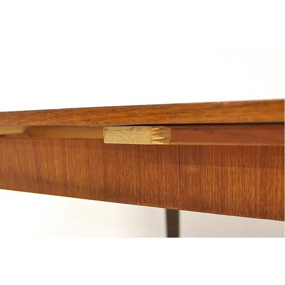 Image 1 of Table "portfolio" vintage extensible en teck et hêtre, Suède années 1950