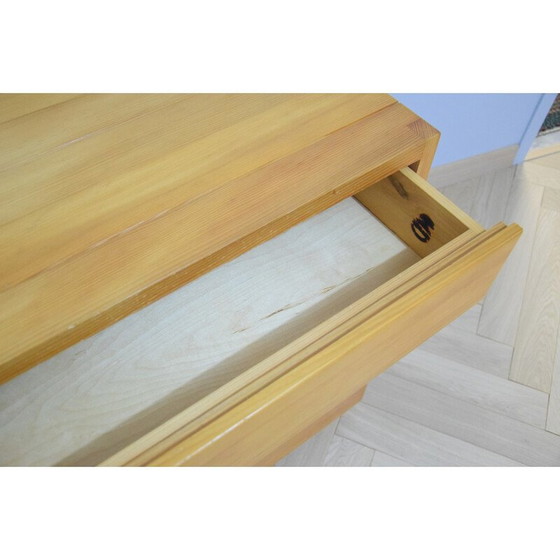 Image 1 of Commode vintage "Savoie" en bois massif par Regain - années 1980