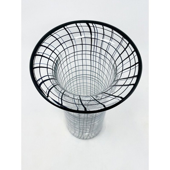 Image 1 of Vase en verre du milieu du siècle par Renato Toso pour Fratteli Toso, Italie, années 1970