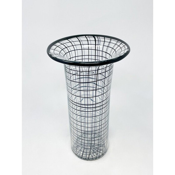 Image 1 of Vase en verre du milieu du siècle par Renato Toso pour Fratteli Toso, Italie, années 1970