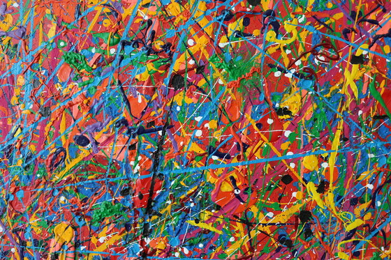 Image 1 of Paul Megens - Un peu de Pollock