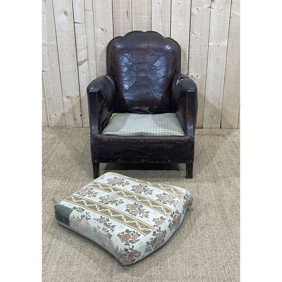 Image 1 of Fauteuil club vintage Art déco, 1930