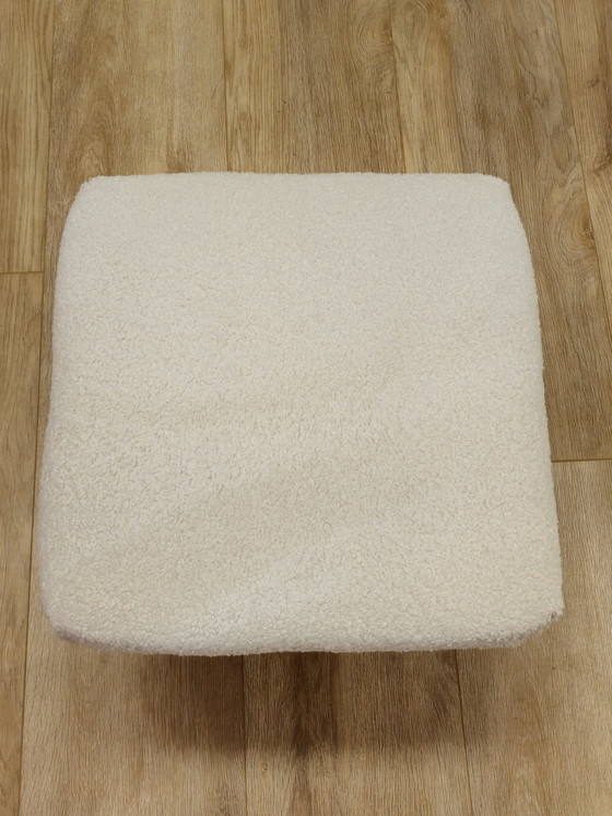 Image 1 of Vintage Danish Teak Footstool Bench Hocker Footstool Stool Teddy Teak